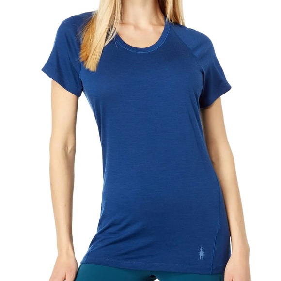 Smartwool Tops - Smartwool Merino Base Layer Short Sleeve Tee, Indigo Blue, NWT